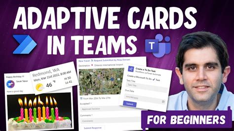 card team|adaptive card for teams.